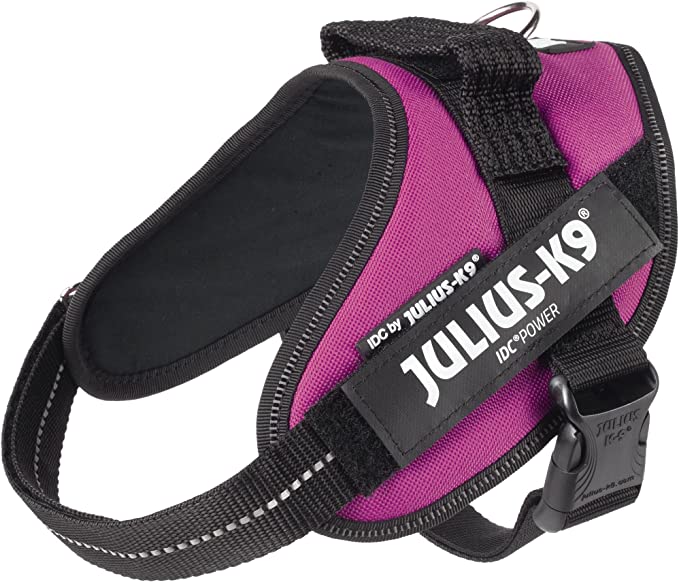 Power Harness for Dogs - Dark Pink