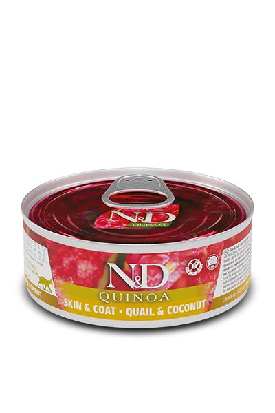 N&D Quinoa Grain Free Skin & Coat Quail & Coconut, 2.80OZ