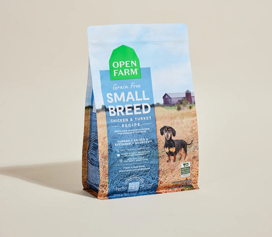 Turkey & Chicken Small Breed Dog Kibble by Open Farm